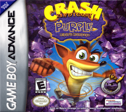 Crash Bandicoot Advance - Wakuwaku Tomodachi Daisakusen! (Japan) Cover